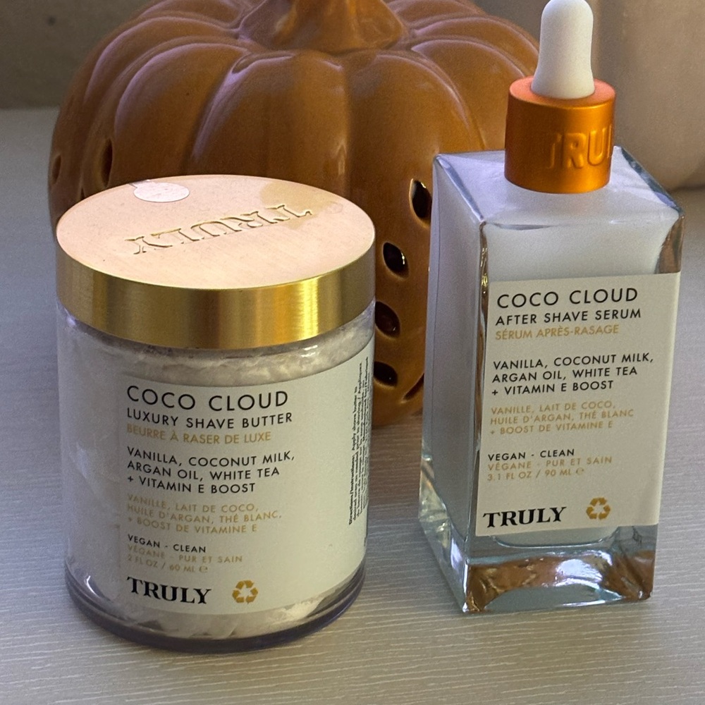 TRULY Coco Cloud Shave Butter with Gold Lid